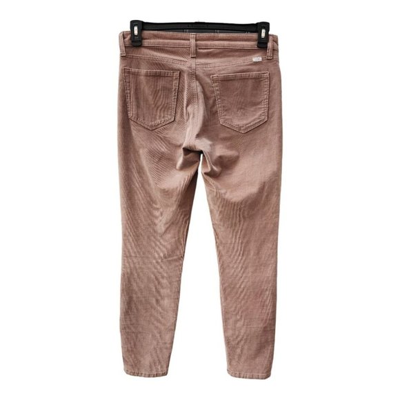 Lucky Brand Womens Blush Mauve Ava Skinny Leg Stretch Corduroy Pants Size 8/29 - Picture 2 of 5